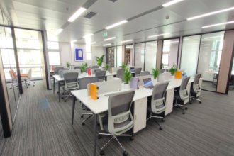350sqm furnished office nr HKRI Listing on SmartShanghai housing
